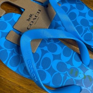 Coach Flip Flops